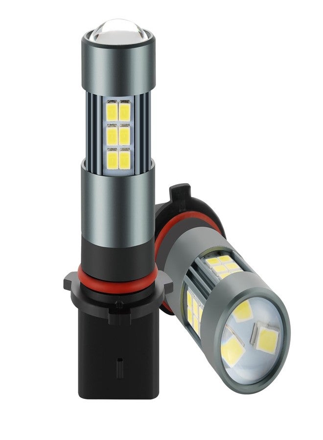 iFunyLED مصابيح ضباب LED من iFunyLED طراز PSX26W 12278، فائقة السطوع 12278C1 H28W PWY26W، مصابيح ضباب LED بيضاء باردة 6500 كلفن، سهلة التركيب والتشغيل، مصابيح بديلة للسيارات والشاحنات وسيارات الدفع الرباعي، عبوة من قطعتين - Image 1